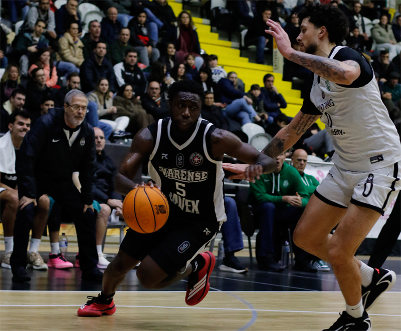 Basquetebol: Ovarense caiu na Taça de Portugal frente ao Sporting